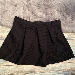 Chevron Mini-Skirt
